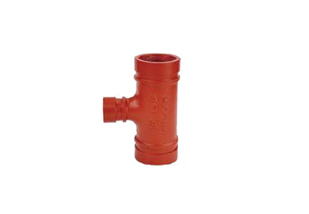 Grooved Reducing Tee Grooved Ends 1024x1024 1 Grooved Fittings | Grooved Pipe Fittings | Grooved Fittings Manufacturer