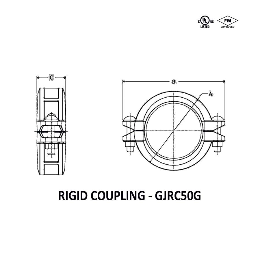 Rigid Coupling - GJRC50G